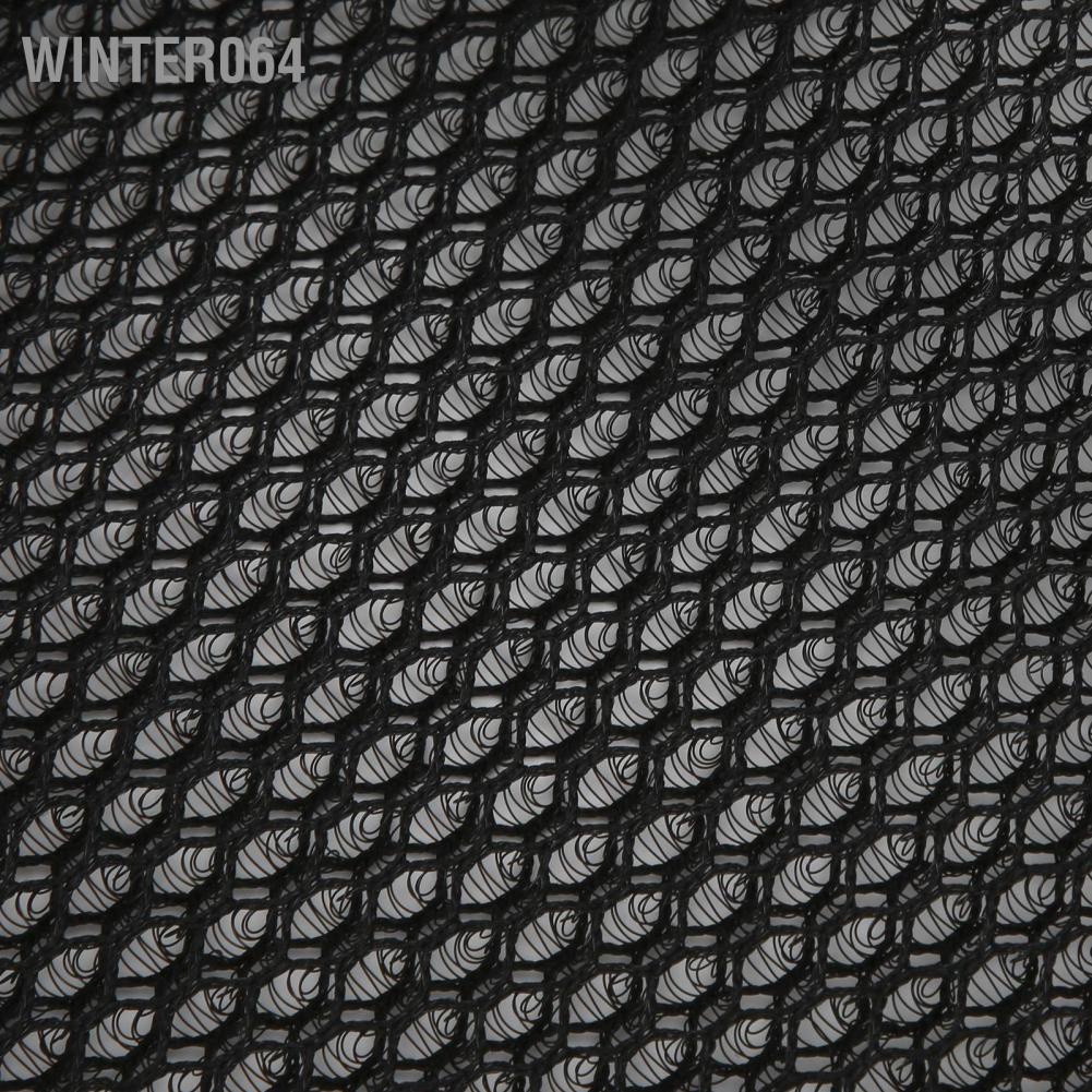 Winter064 Motorcycle Seat Covers 3 Dimensional Breathable Design Mesh Black Replacement for VESPA Gts300