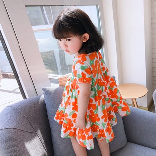 Váy hoa daisy xoè cho bé gái
