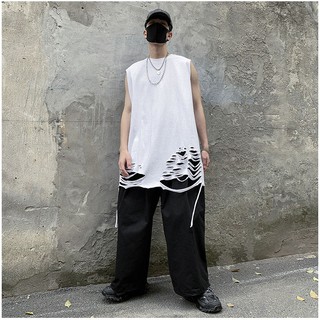 Áo ba lỗ dáng rộng nam 💥FREESHIP💥 Áo thun nam 3 lỗ thể thao mã - Áo lót Tank Top form rộng sát nách,tập gym co giãn hè