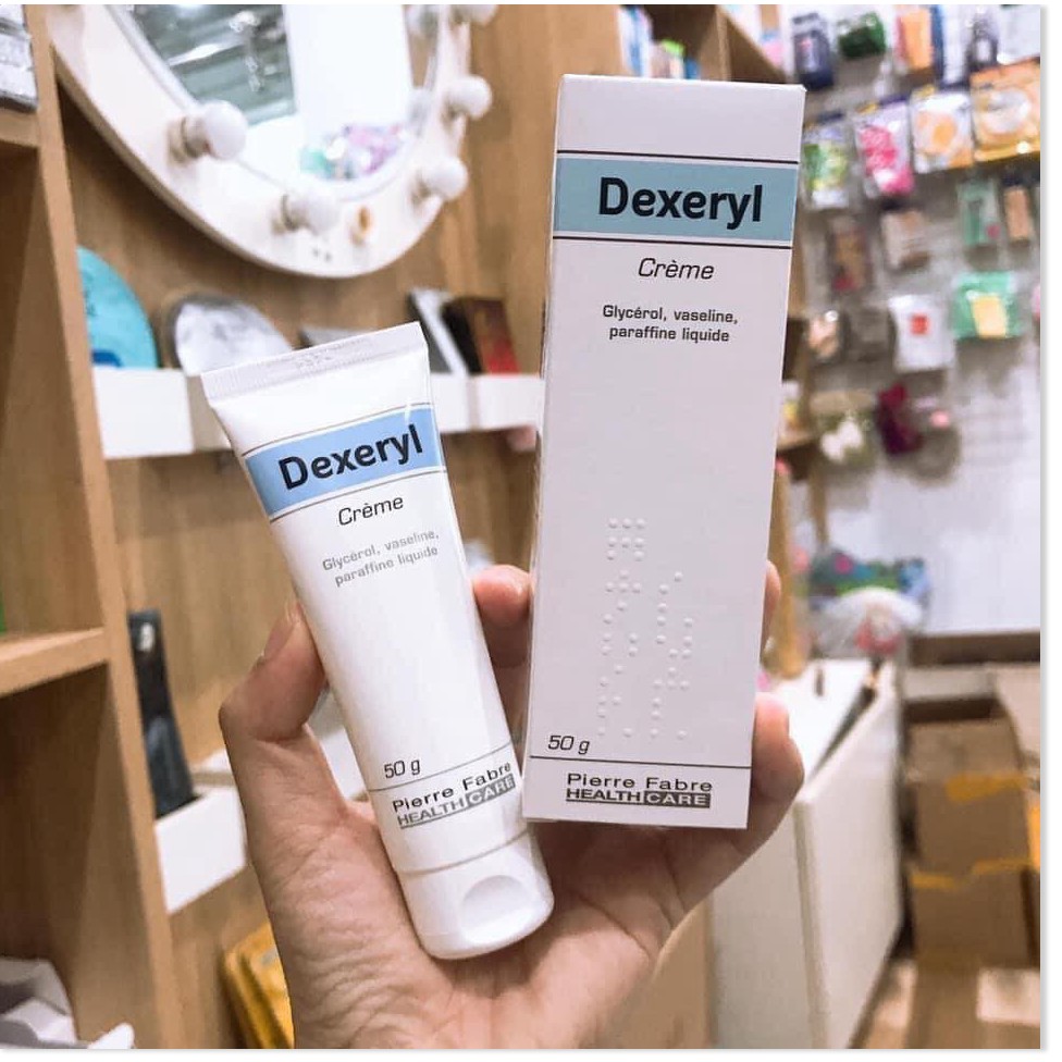 [Mã giảm giá mỹ phẩm chính hãng] Kem Dưỡng Ẩm - Dexeryl Vaseline Paraffine 50gr