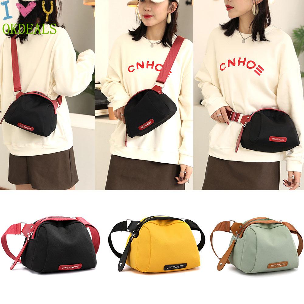 OKDEALS Fashion Pouches Women Oxford Shoulder Bag Shell Small Canvas Outdoor Large Capacity Crossbody/Multicolor