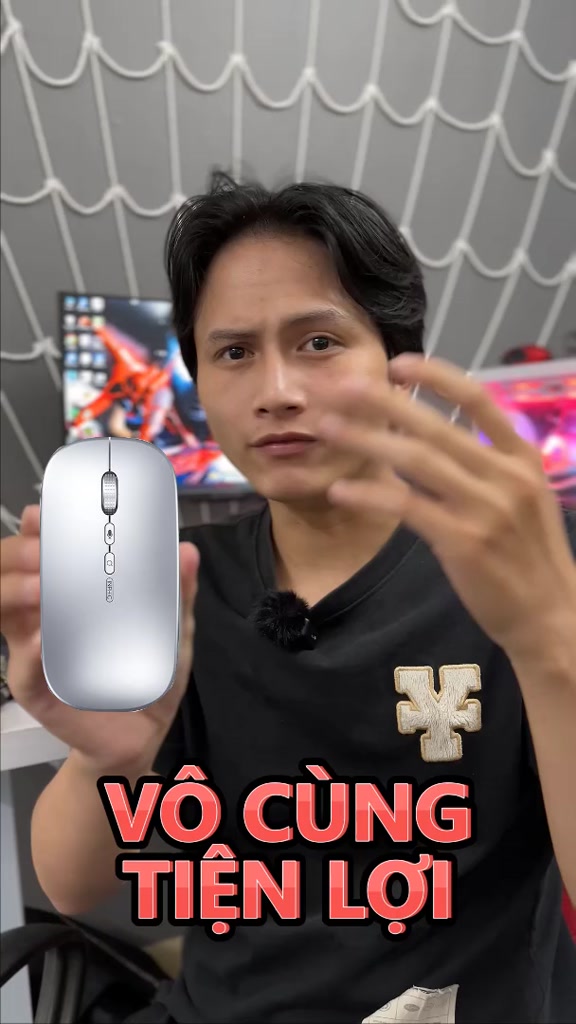 Chuột máy tính không dây Yindiao INPHIC PS8 kết nối USB 2.4G voice AI điều khiển bằng giọng nói qua nhiều ngôn ngữ | BigBuy360 - bigbuy360.vn