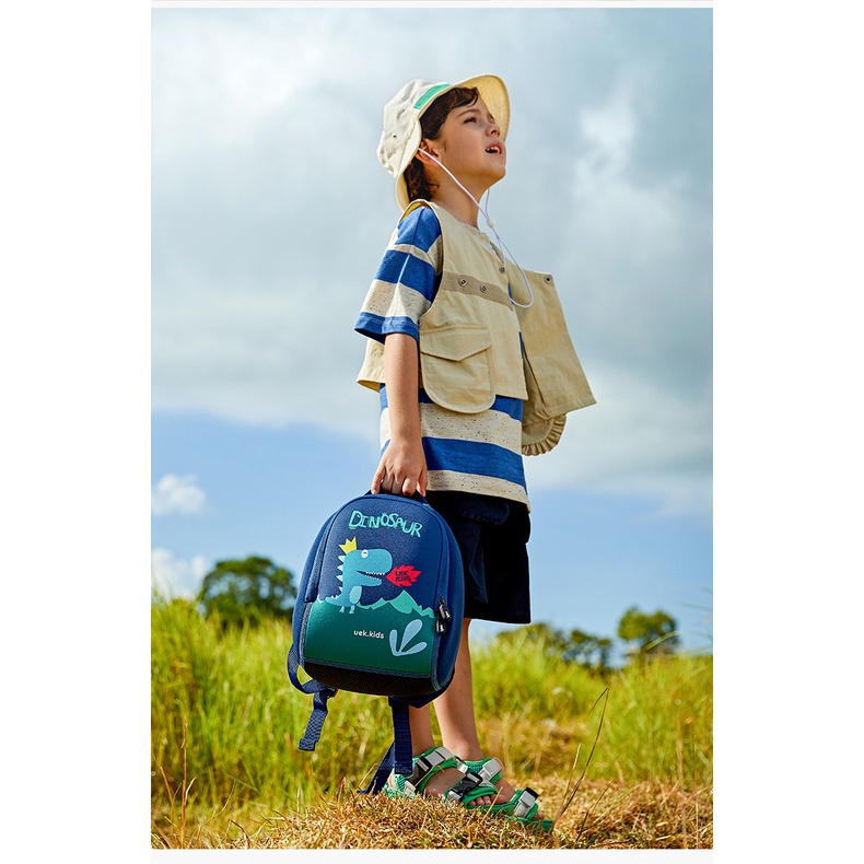 Balo uek cho bé mẫu giáo siêu nhẹ full box  -jungle