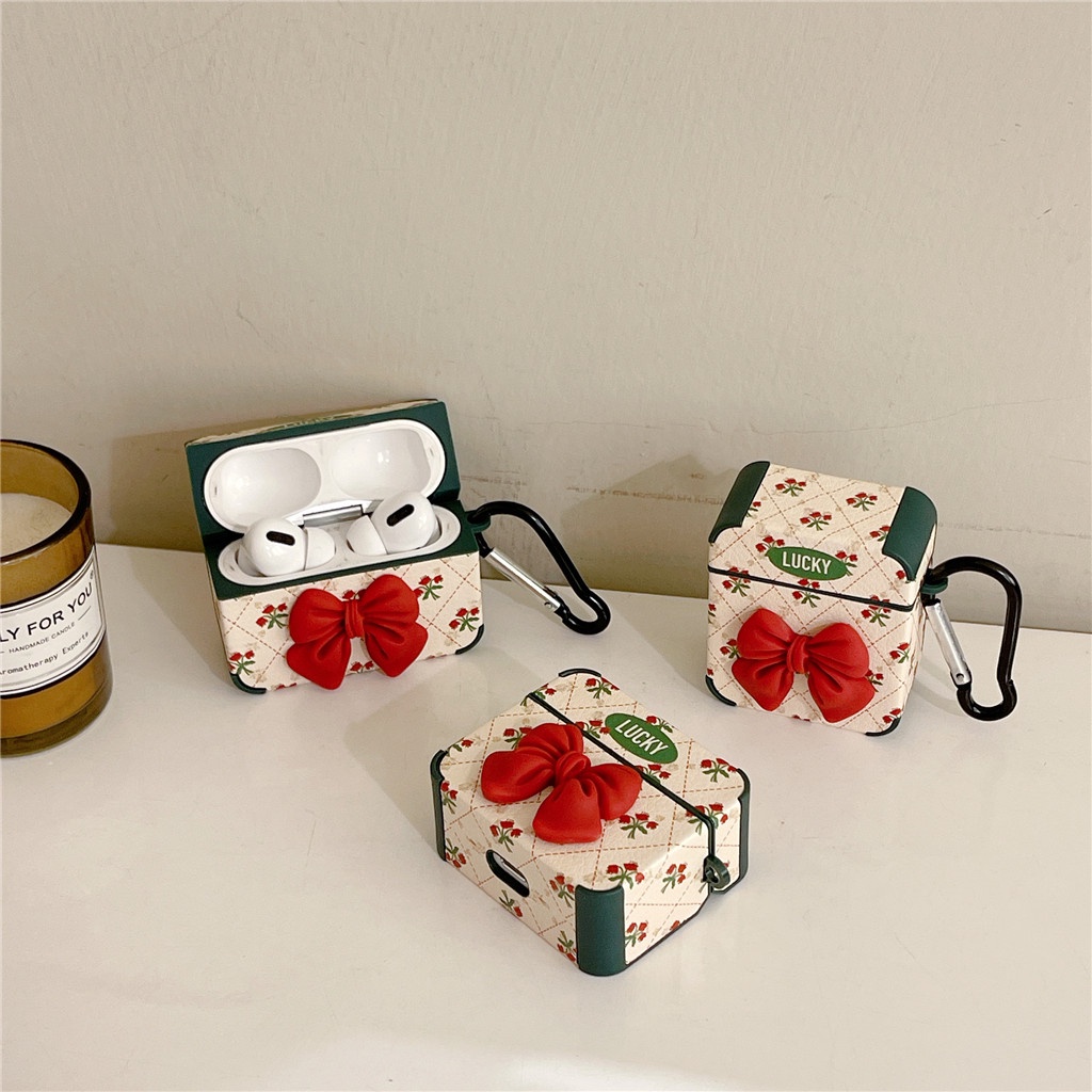 Vỏ Bảo Vệ Hộp Sạc Tai Nghe AirPods 1 2 3 Pro Không Dây Họa Tiết Hoạt Hình Dễ Thương Ốp