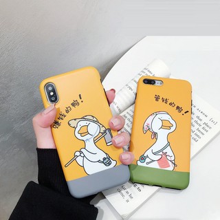 Ốp Dẻo M46 6/7/8/Plus/X/Xs/Xs Max Kute - Vịt Tầu Bắc Kinh