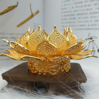 Cài tóc hoa sen DIY hanmade cổ trang