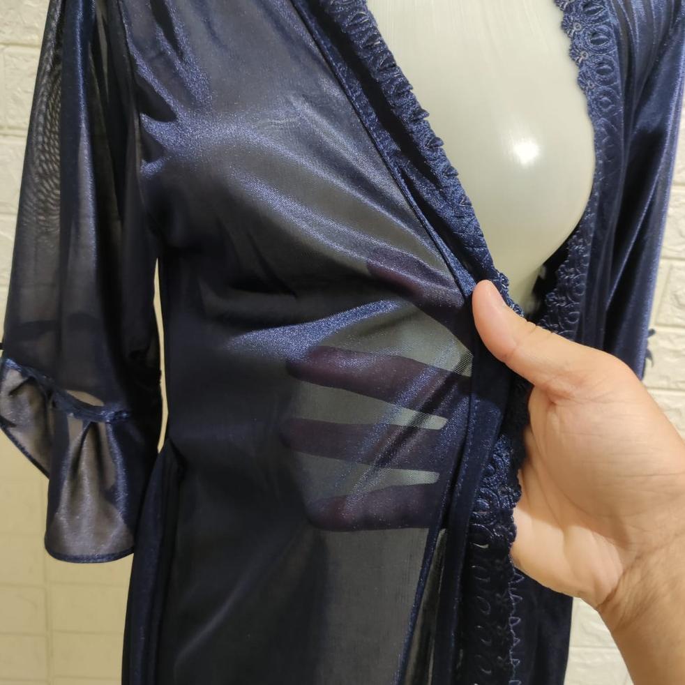 11.11 Kimono Ngủ Hst / Miễn Phí Váy Đơn (Xanh Dangker) | BigBuy360 - bigbuy360.vn