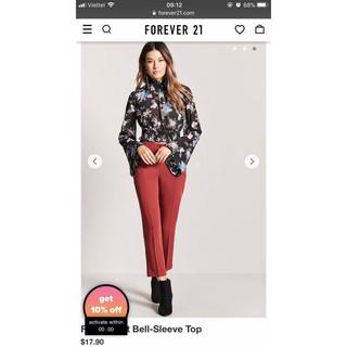 ÁO VOAN TAY LOE FOREVER 21