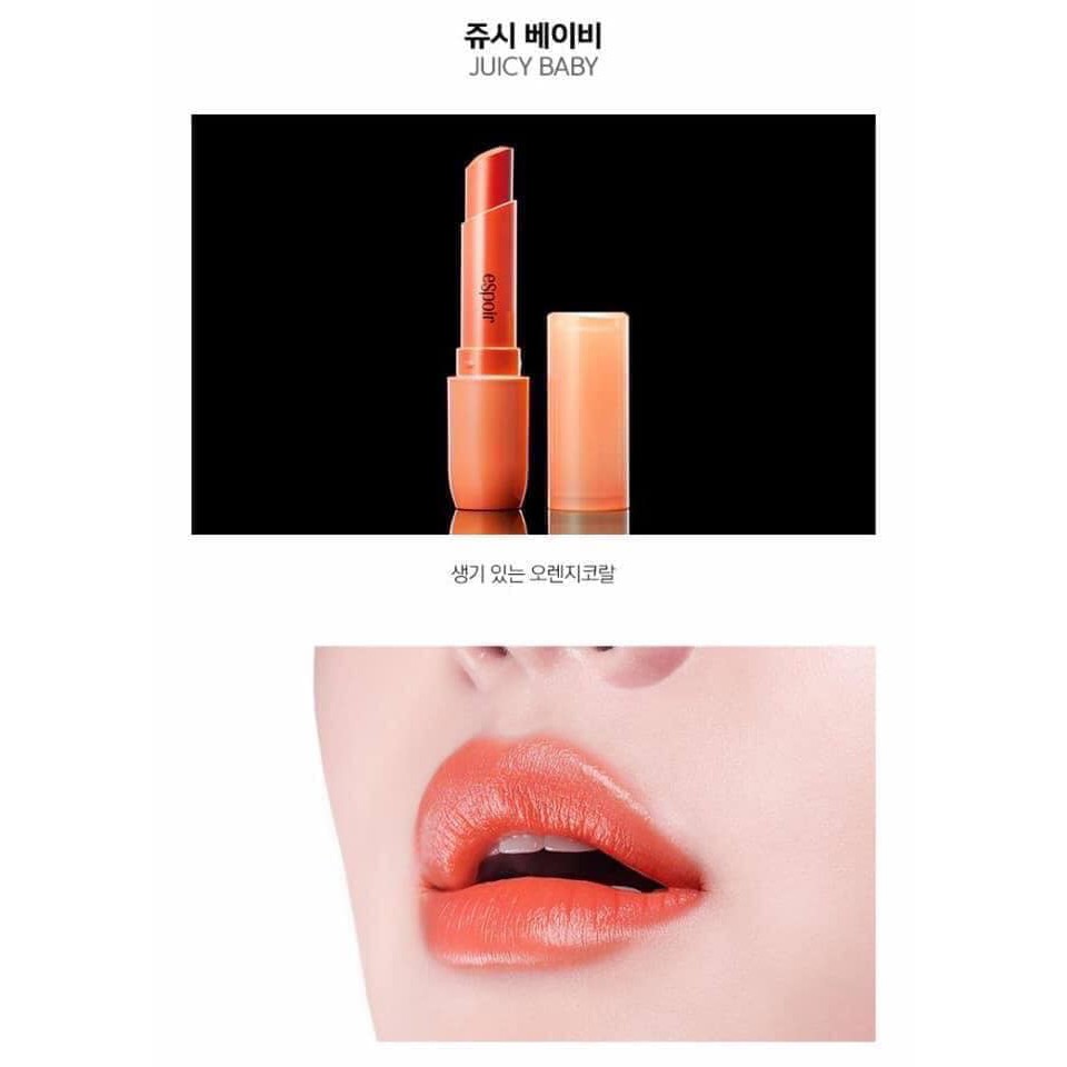 🚸 Son dưỡng có màu : ESPOIR COLORCONIC TINT LACQUER IN BALM sale 70#