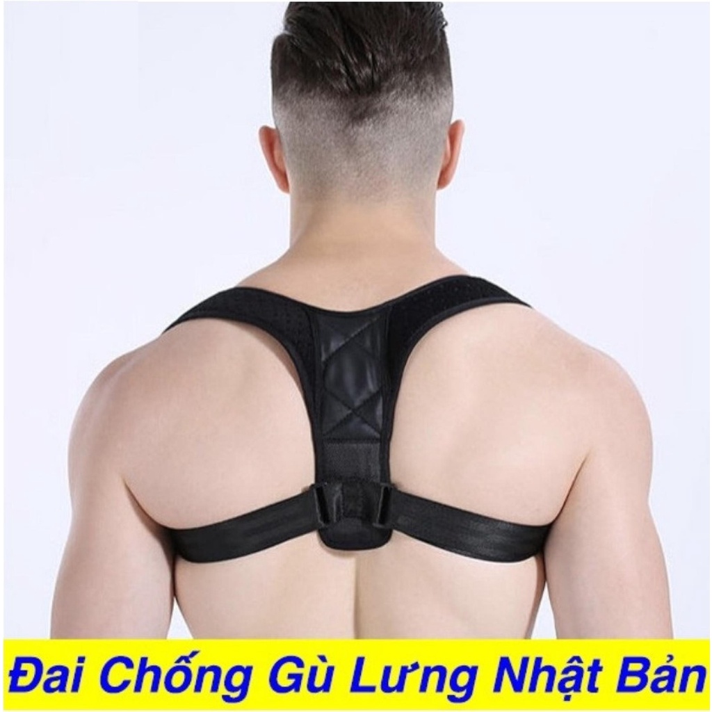 Đai chống gù lưng Posture Corrector Định Hình Cột Sống Chỉnh Tư Thế Lưng Cao Cấp