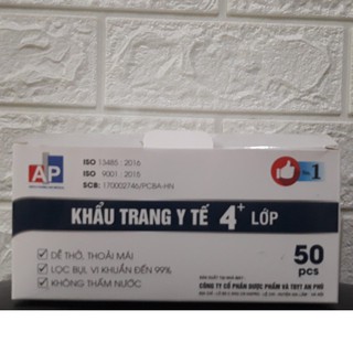 KHẨU TRANG Y TẾ AN PHÚ 4 lớp