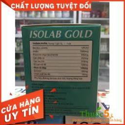 Isolab Gold bổ sung chất xơ tự nhiên, hỗ trợ nhuận tràng, hộp 30 gói