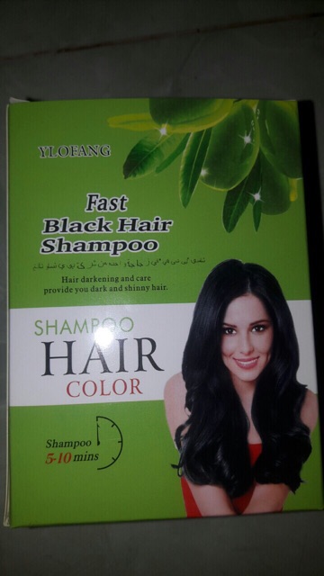 DẦU GỘI LÀ ĐEN OLiVE XANH SAMPOO HAIR COLOR