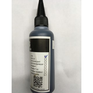 Mực in phun mầu đen 100ml cho máy in epson