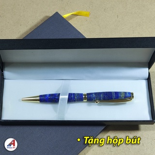 Bút ký đá Lapis Lazuli thiên nhiên - Thủ công Stone Art