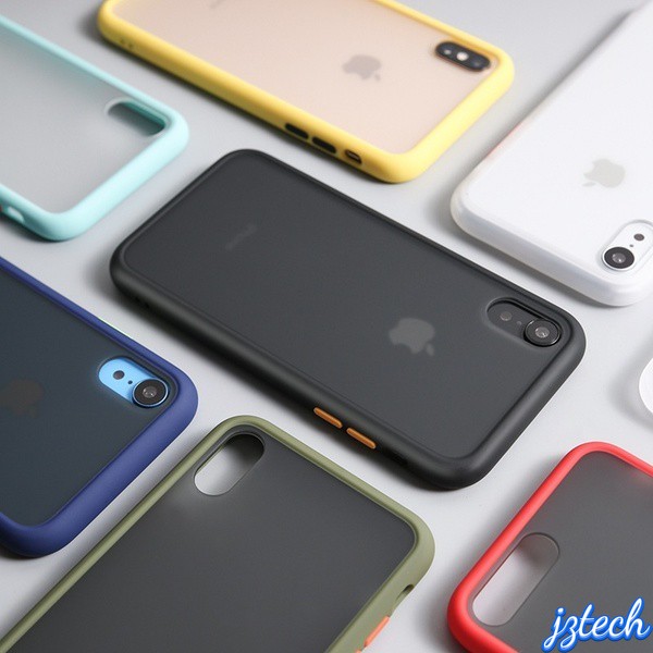 Skin Feel Anti-fall Shockproof Iphone Case for  IPhone 11 Pro Max 8 7 6 Plus X XS XR XSMax Case Matte Clear Cover | BigBuy360 - bigbuy360.vn
