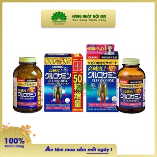 Glucosamine Nhật, Thuốc Bổ Xương Khớp Glucosamine Orihiro 1500mg Nhật Bản 900 viên, 950 viên