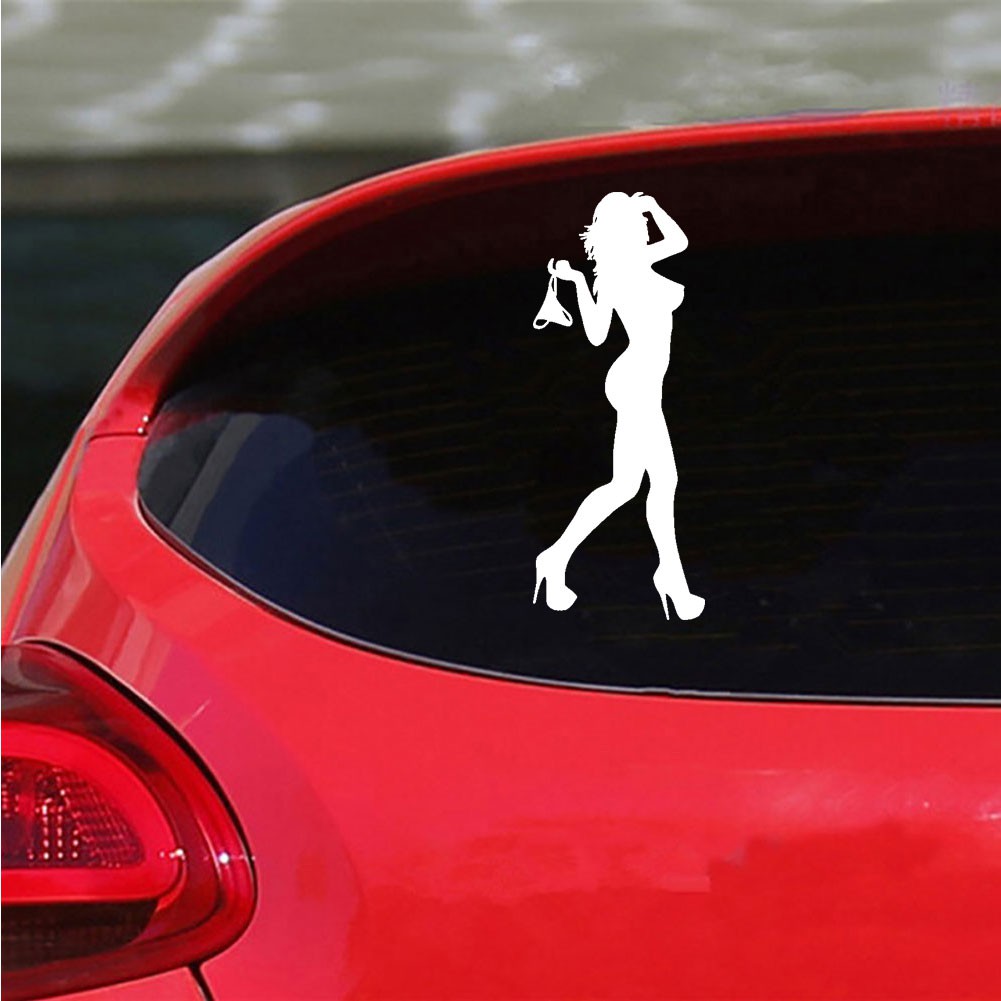 Decal Dán Tường Hình Người Phụ Nữ Quyến Rũ