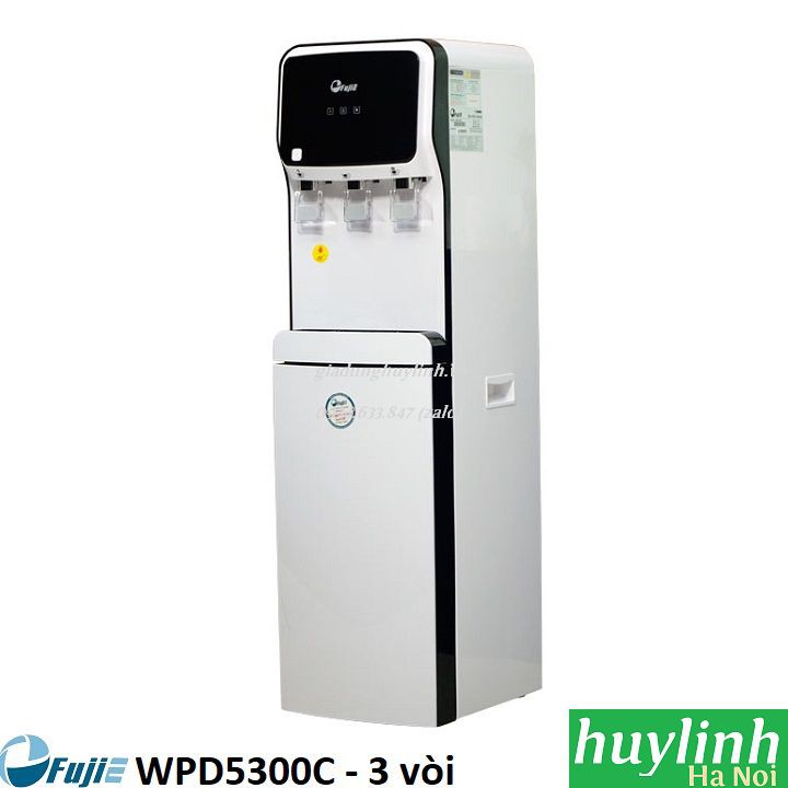 Máy lọc nước RO nóng lạnh 3 vòi Fujie WPD-5300C