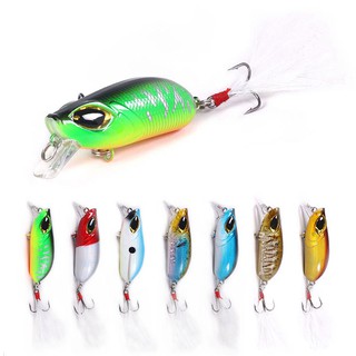 HENGJIA 1pcs Big 3d Eye Crankbait Minnow Umpan Pancing Swimbait Fishing Lure