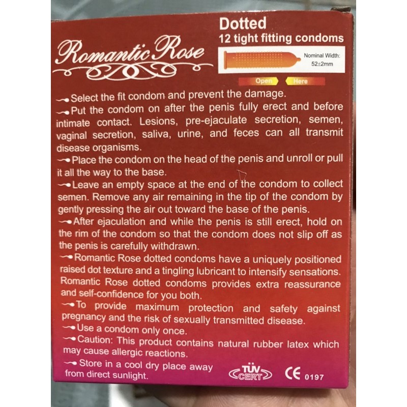 Hộp 10 cái bao cao su gia đình