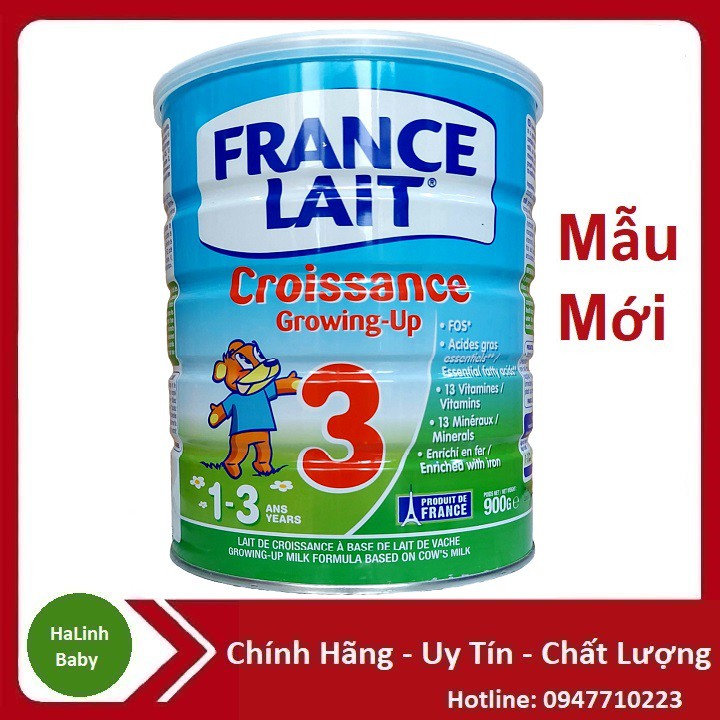 Sữa France lait số 3 900g [Date 1/2023]