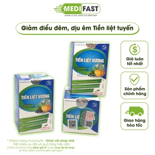 Tiền Liệt Vương giúp giảm tiểu đêm - Giảm phì đại tiền liệt tuyến.