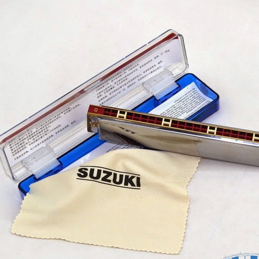 Kèn harmonica tremolo Suzuki Study 24 key C