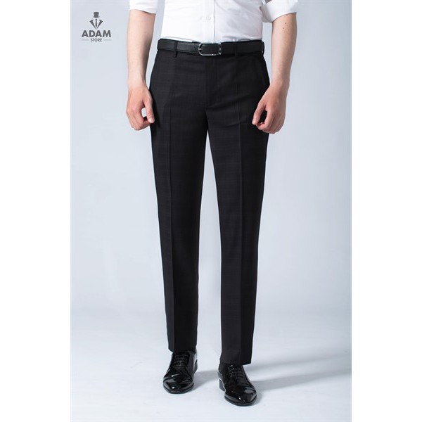 QUẦN ÂU NAM ADAM STORE ĐEN KẺ Q247