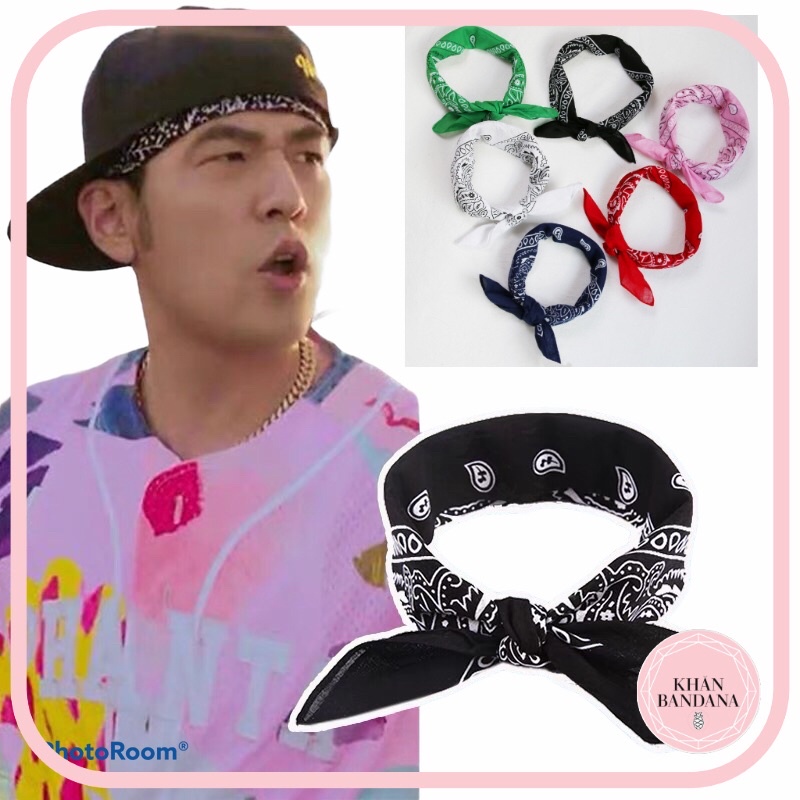 Khăn bandana bts exo bigbang phong cách đường phố