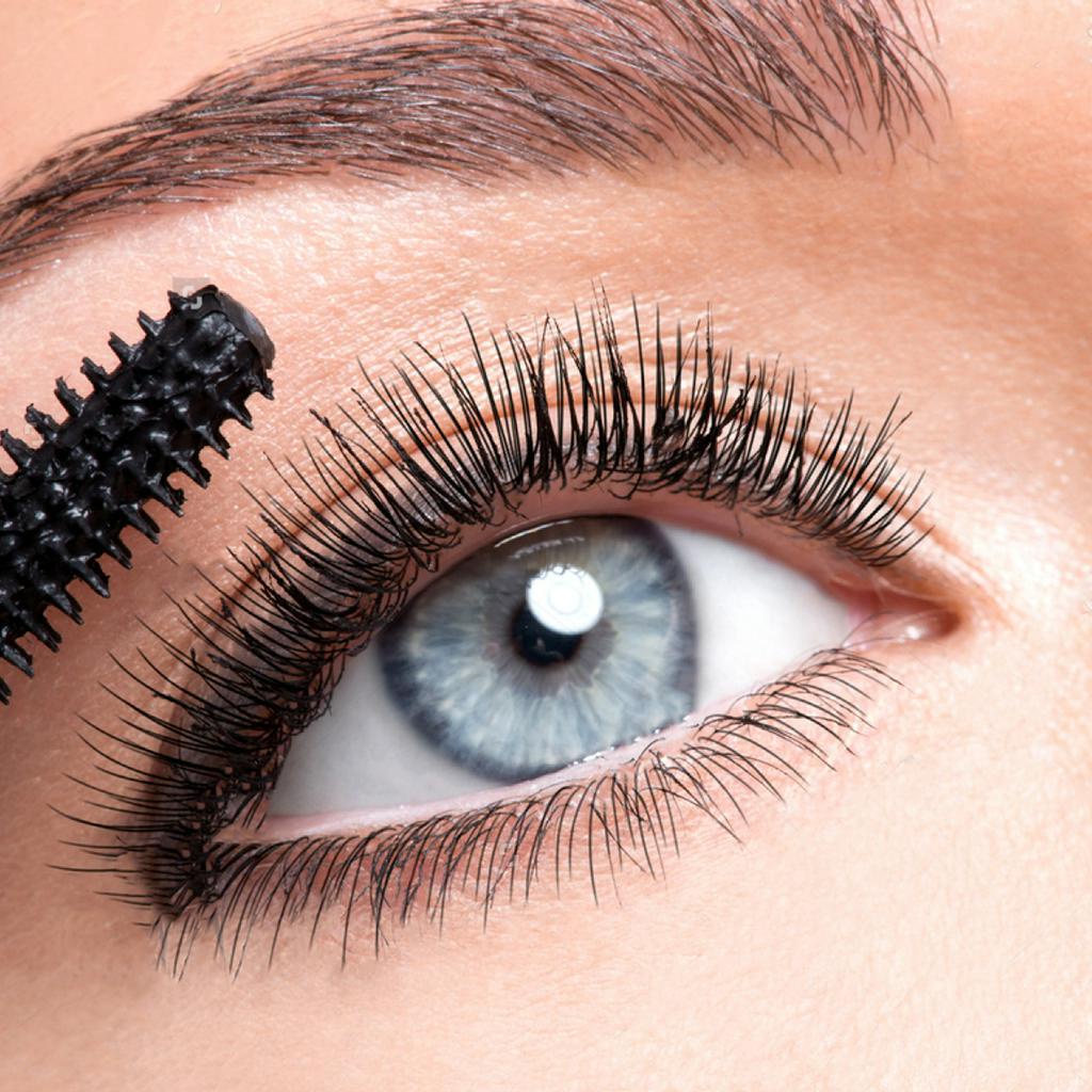 Mascara 4D màu đen kháng nước chuốt mi cong vút dài lâu