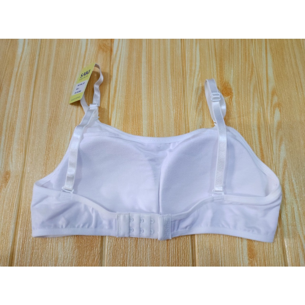 Áo lá SAKI học sinh hai cài chất liệu cotton co giãn, thấm hút mồ hôi - 037