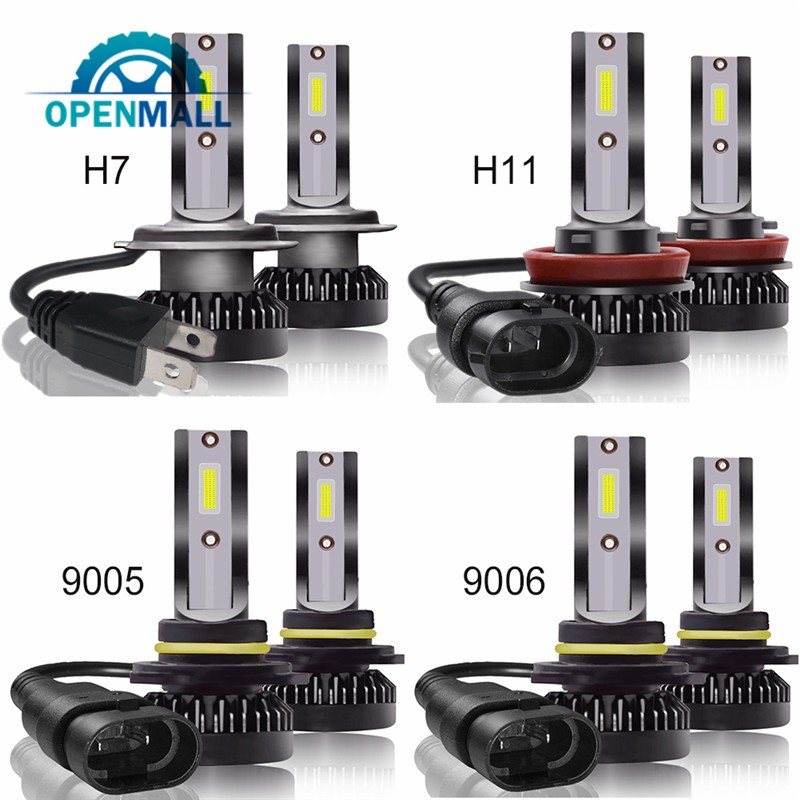 Set 2 bóng đèn LED H7 / H11 / 9005 / 9006 chuyên dụng cho xe hơi