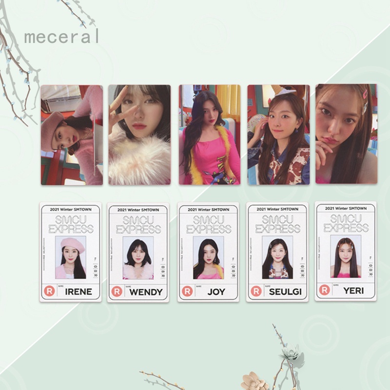 Bộ Thẻ Ảnh Lomo Hình Nhóm Nhạc Kpop Red Velvet 2021