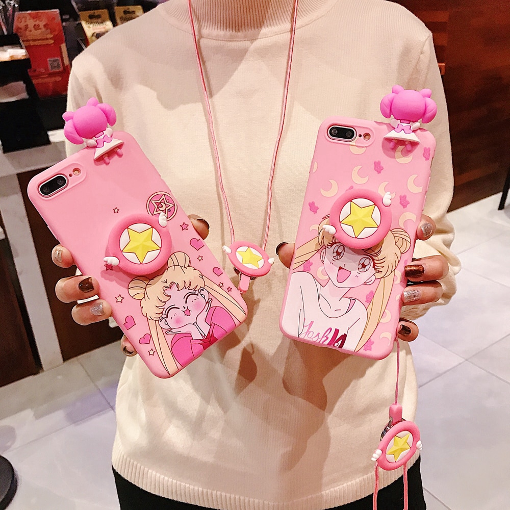 Ốp điện thoại silicone hình Sailor Moon cho SAMSUNG GALAXY A51 A71