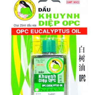 Dầu khuynh diệp OPC 25 ml chính hãng date mới