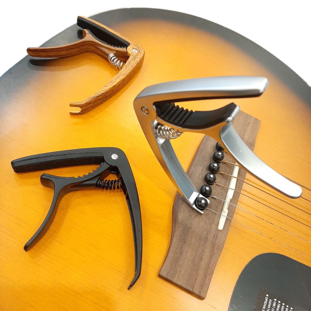 CAPO GUITAR KIM LOẠI 2 CHỨC NĂNG BỀN ĐẸP GIÁ RẺ CP002
