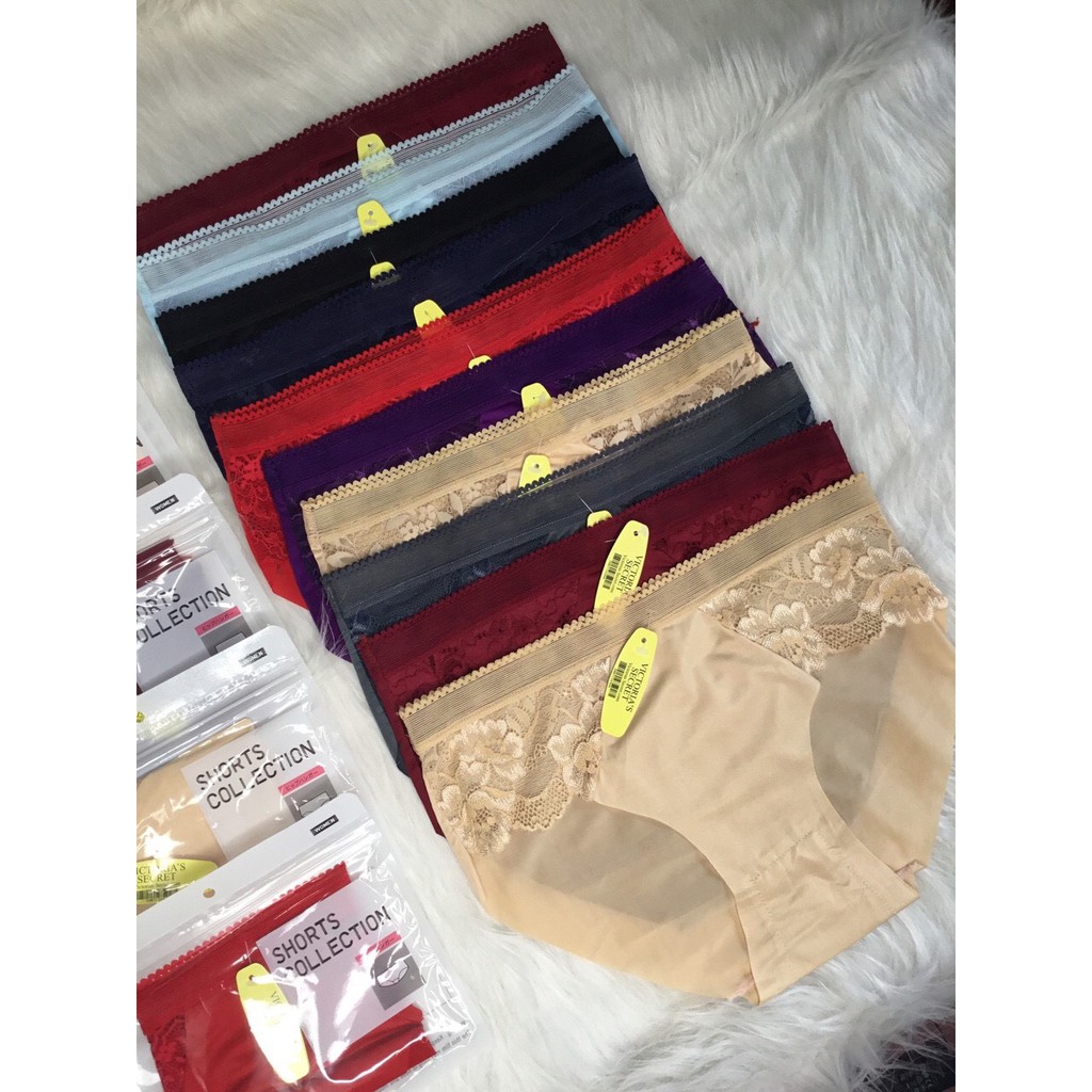 Quần Lót Nữ Su Pha Ren Lưới, Đồ Lót Nữ Sexy Siêu Dễ Thương 8424