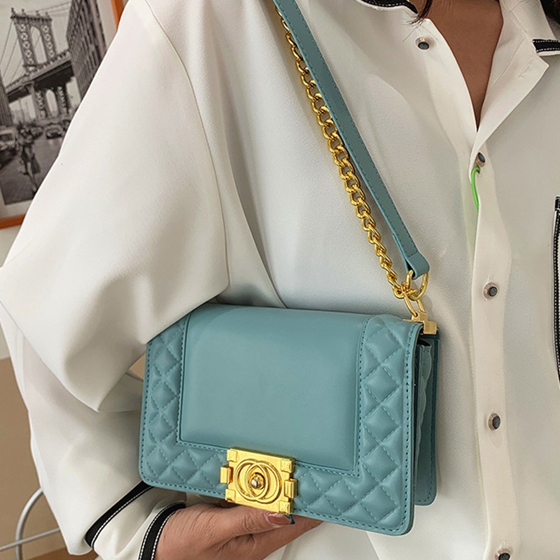 Túi đeo dưới cánh tay Hình Vuông Cỡ Nhỏ Phong Cách Phương Tây Thời Trang Cho Nữ