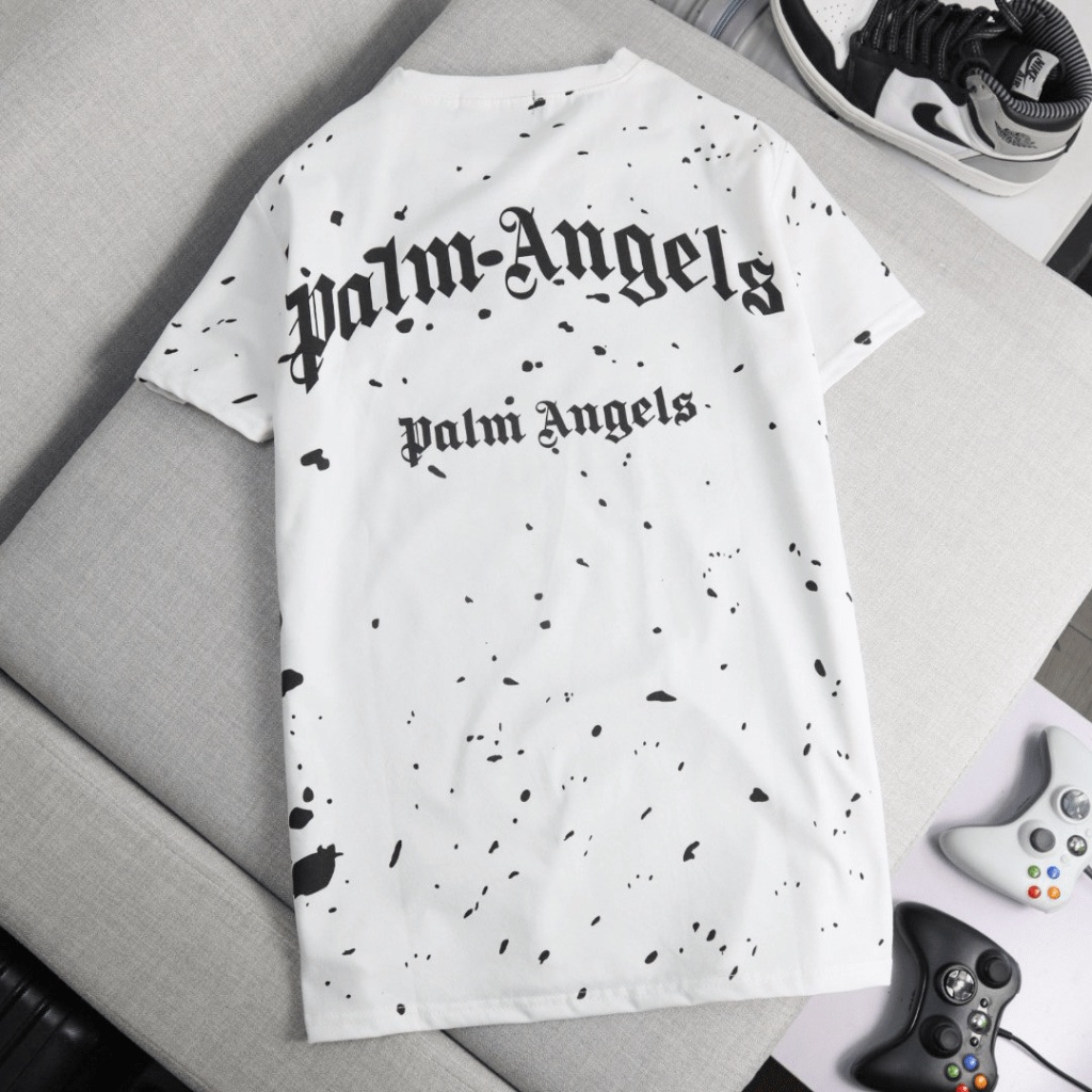 Áo Thun Nam Họa Tiết Vệt Phong Cách Cá Tính Sành Điệu Thời Trang