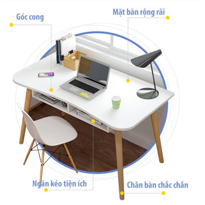 🍀 Bàn học,Bàn Làm Việc Thông Minh Chống Gù Lưng Thương Hiệu IGEA - GP86 (KHÔNG GỒM GHẾ) | BigBuy360 - bigbuy360.vn
