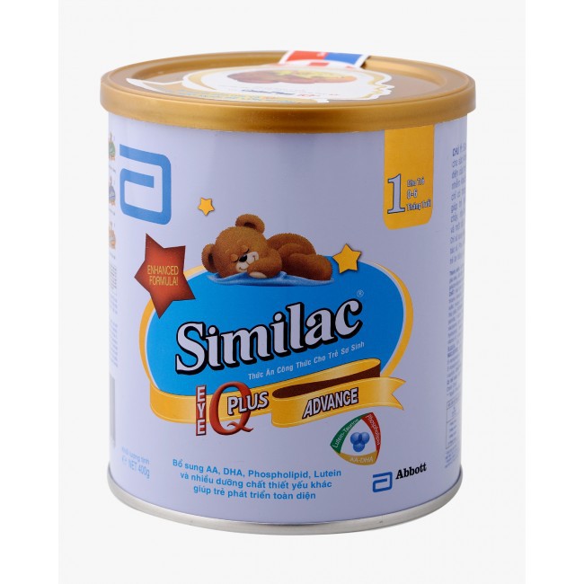 Sữa Similac Newborn IQ 1, Abbott, 400gr, 0-6 Tháng