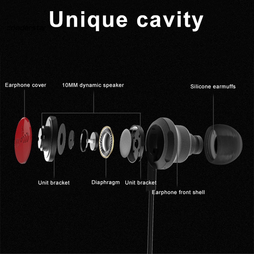 Tai nghe nhét tai COOD P1 jack 3.5mm có micro âm thanh siêu trầm
