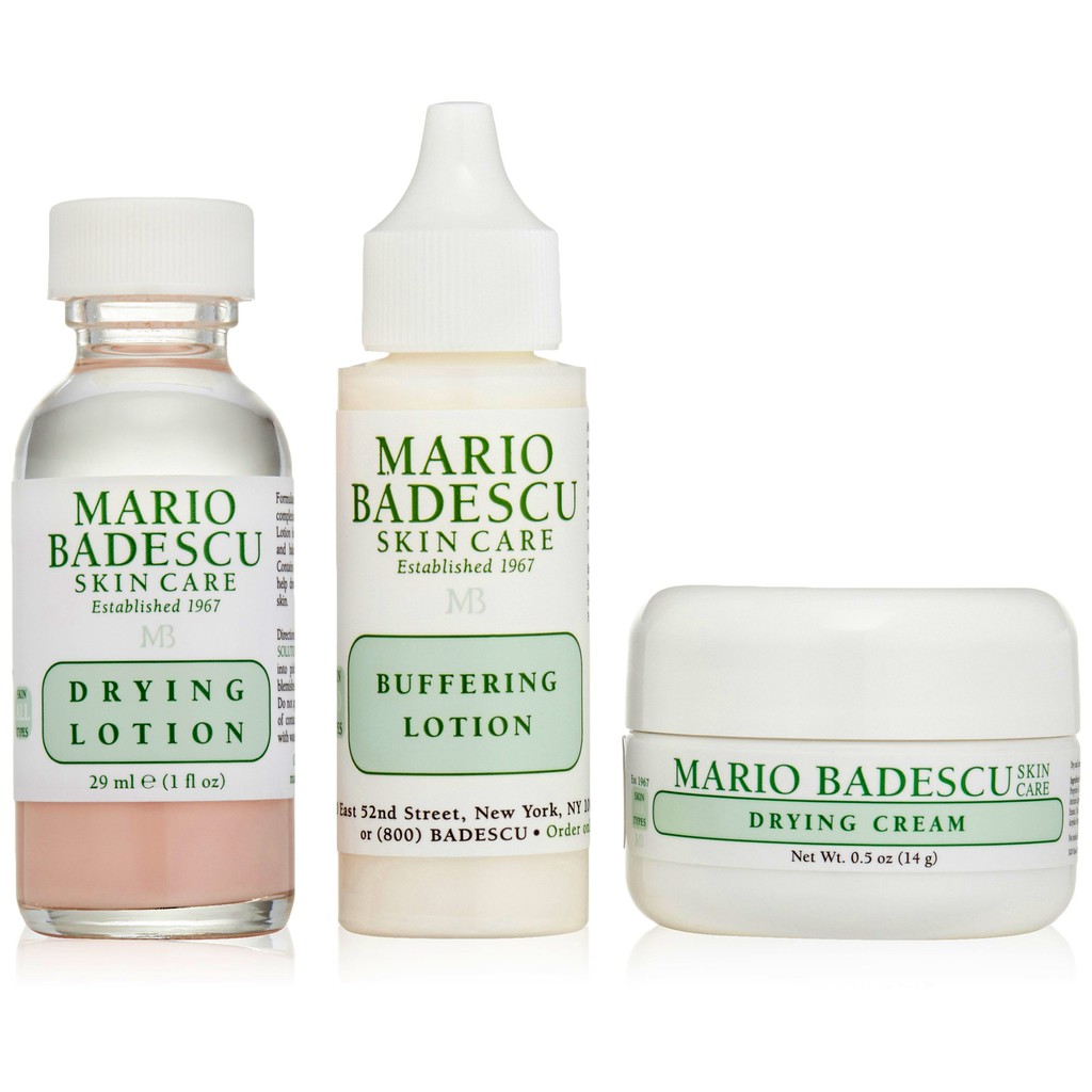 Bộ sản phẩm hỗ trợ giảm mụn MARIO BADESCU Acne Repair Kit