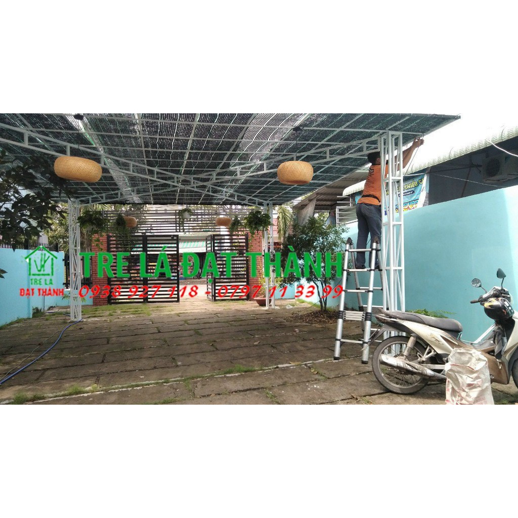 ĐÈN MÂY TRE ĐAN TREO TRẦN