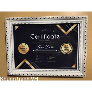 KHUNG BẰNG KHEN A4 ( 8 màu sắc)