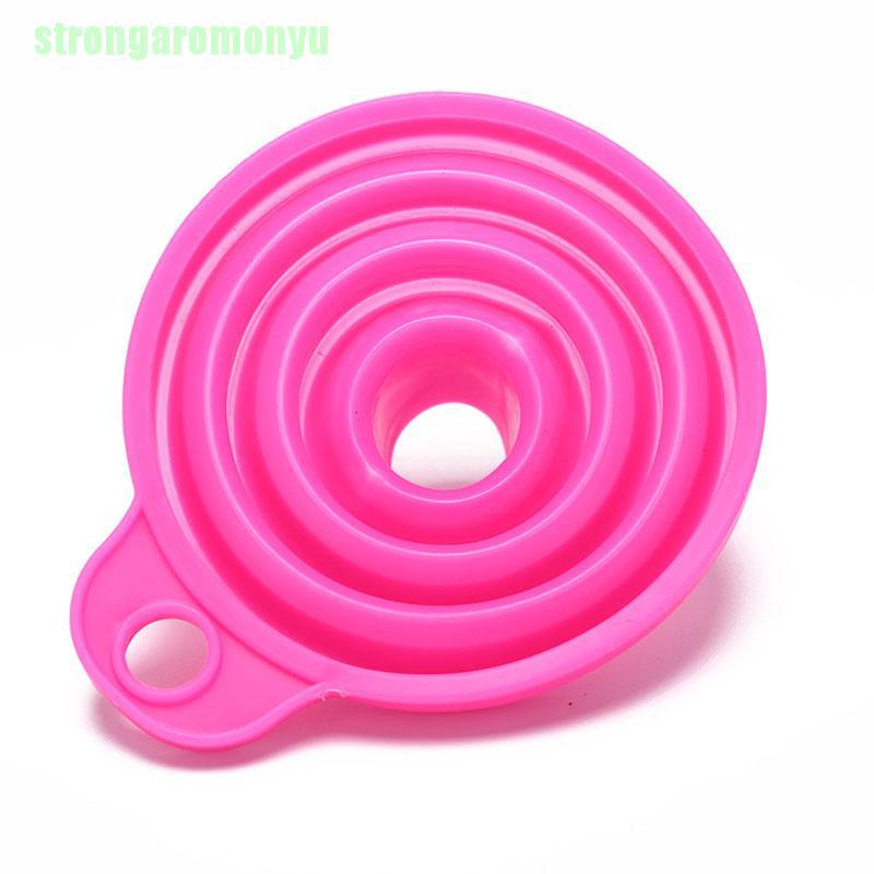 Phễu silicone có thể gập lại tiện dụng cho nhà bếp