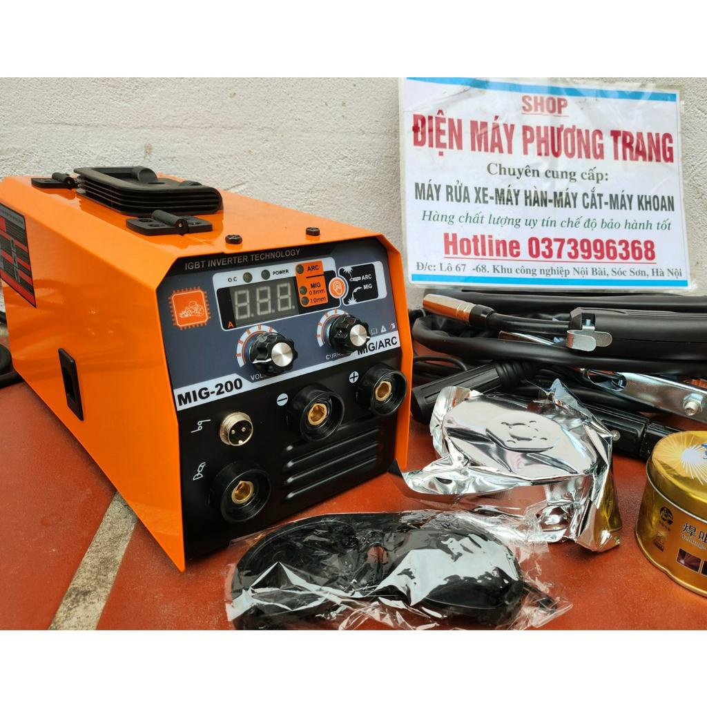 Máy hàn | Máy Hàn MIG Không Dùng Khí Jasic Mig 200 - Hàn được cả Que Và Vật Liệu Mỏng