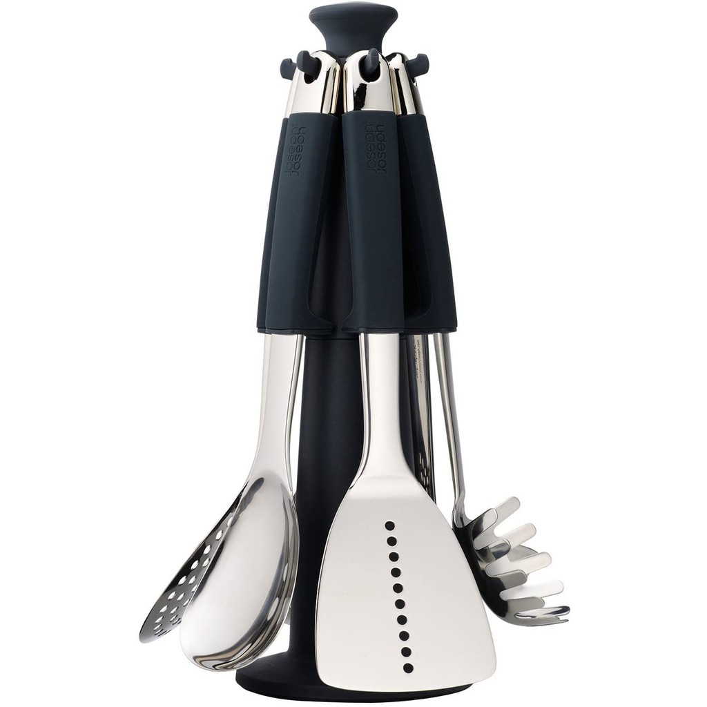 Dụng cụ nấu ăn 6 món Joseph Joseph 95029 Elevate Carousel 100 kèm trục đế xoay