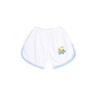 Quần sơ sinh cotton ngắn thể thao in chuyển nhiệt BABIBOO-BB30